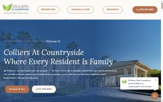 Colliers Assisted Living at Countryside website