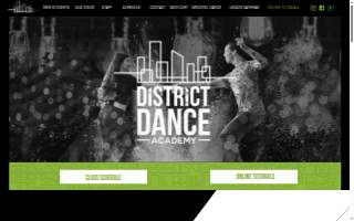 District Dance Academy website