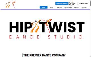 Hip Twist Dance Studio website