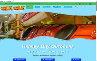 Osprey Bay Outdoors website