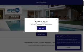 Acqua Blue Pools Of Florida website