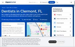 Aspen Dental - Clermont website
