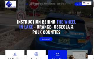 Clermont Driving School website