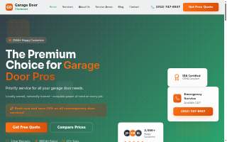 Clermont Garage Door Pros website