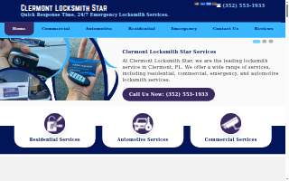 Clermont Locksmith Service website