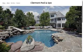 Clermont Pool & Spa website