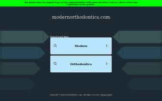 Modern Orthodontics - Clermont website