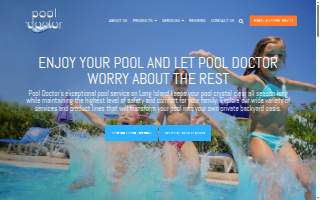 Pool Doctor website