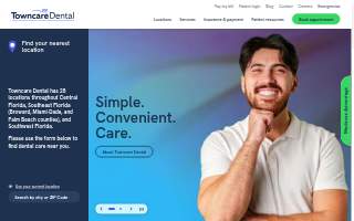 Towncare Dental of Clermont website