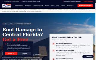 Alron Construction, LLC Roofing & General Contractor of Cocoa Beach website