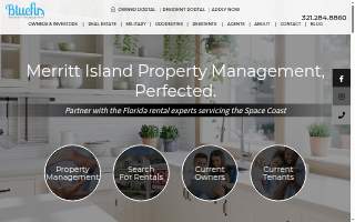 Bluefin Property Management website