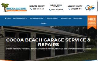 Cocoa Affordable Garage Door Repair website