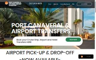 Cocoa Beach Transfers website