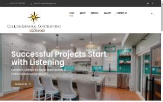 Collins General Contracting LLC website