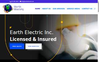 Earth Electric website