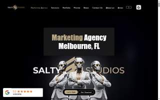 Salty Studios Media Agency of Cocoa Beach website