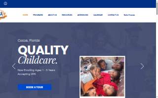 Britt Children's Academy website
