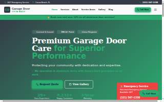 Cocoa Beach Garage Door Repairs website