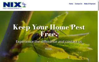 Nix Pest Management Inc. website