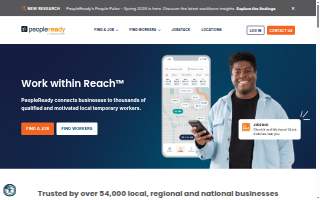 PeopleReady website