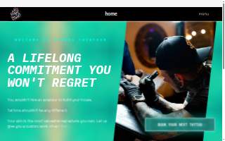Studio Thirteen Tattoo website