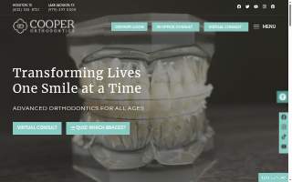 Cooper Orthodontics - Margate website