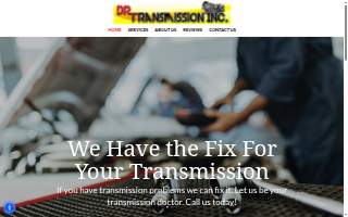 DR Transmission Repair Margate website