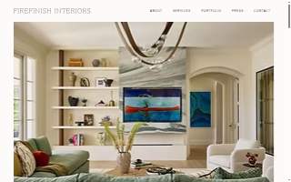 Firefinish Interiors website