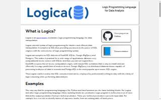 Logica Computer Professionals of Sandalfoot Cove website