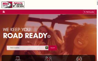 Milex Complete Auto Care website