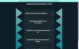 Santa Fe Insurance Tags & Title, Inc website