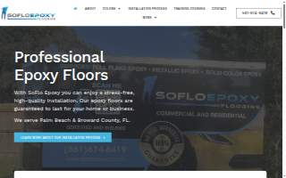 Soflo Epoxy website