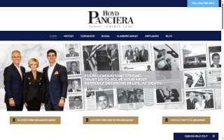 Boyd-Panciera Family Funeral Care website