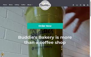 Buddies Bakery website