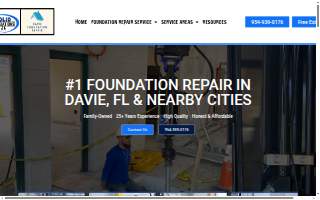 Davie Foundation Repair website