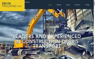 Delta Trucking Inc website