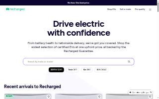 Recharged Auto Detailing LLC website