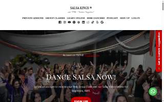 Salsa Kings ® of Cooper City website