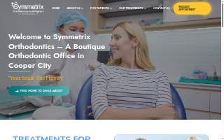 Symmetrix Orthodontics of Cooper City website