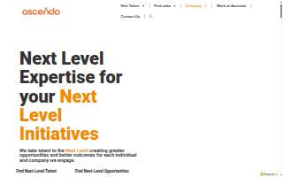 Ascendo Resources website