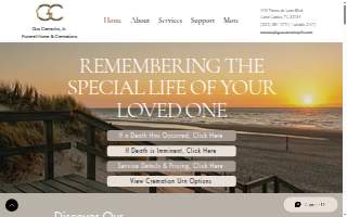 Gus Camacho, Jr. Funeral Home Coral Gables ( Cremations America ) website