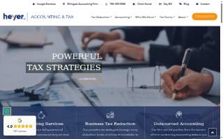 Heyer Accounting & Tax website