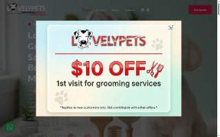 Lovely Pets Grooming Salon inc of Coral Gables website