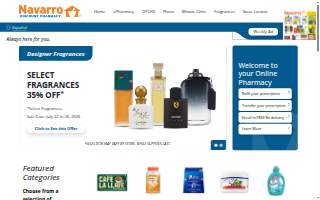 Navarro Small Animal Clinic website