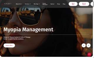 Vision Unlimited at Sunset website