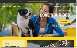Wynwood Dog Food Co. - Coral Gables website