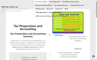 1040 Tax Center Inc website