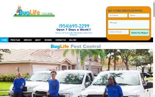 BugLife Pest Control website
