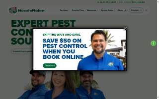 Nozzle Nolen Pest Solutions website