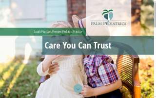Palm Pediatrics - Ashley C. Bayer, DO website